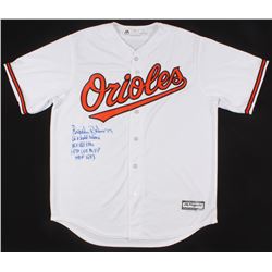 Brooks Robinson Signed Baltimore Orioles Jersey With (4) Inscriptions (PSA COA)