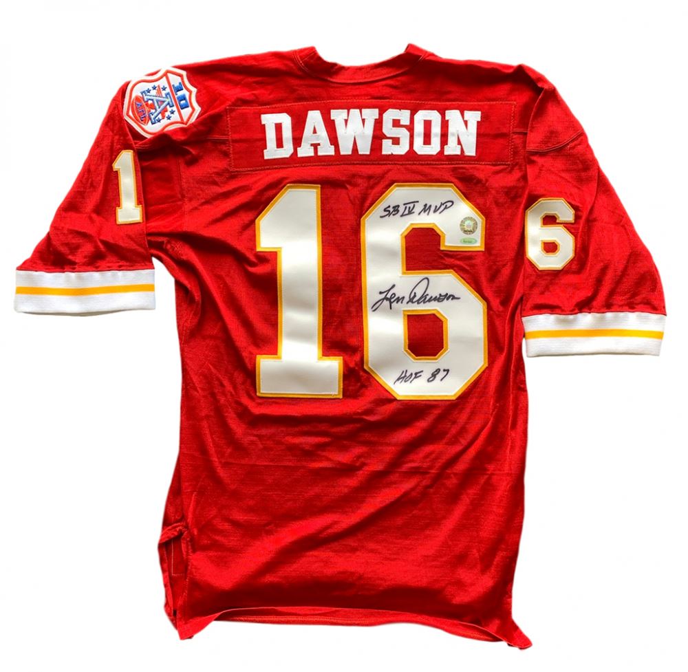 len dawson jersey throwback