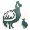 Image 1 : 2 Metal Art Quail, MUST BE PICKED UP