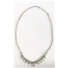 Image 2 : Miniature Navajo Sterling Squash Blossom Necklace