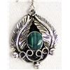 Image 2 : Native American Navajo Malachite Earrings
