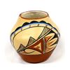 Image 1 : Jemez Painted Polychrome Ceramic Jar by Gachupin