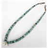 Image 2 : Vintage Native American Navajo Turquoise Choker