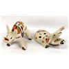 Image 3 : 2 Cochiti Pottery Animals by Snowflake Flower