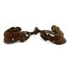 Image 2 : Vintage Cowboy Spurs with Hand Tooled Leathers