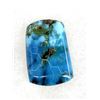 Image 1 : Turquoise Cabochon, 14.6 Carats Total Wt.