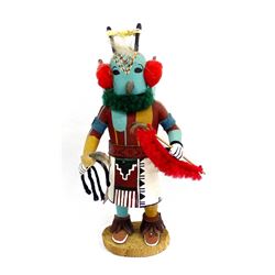 Hopi Navajo Butterfly Man Kachina, Loretta Multine