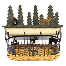 Cabinesque Hat Rack and Basket