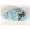 Image 2 : Zuni Carved Turquoise Bear Fetish