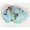 Image 3 : Zuni Carved Turquoise Bear Fetish