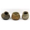 Image 1 : 3 Miniature Native American Prehistoric Pots