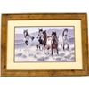 Image 1 : Large Framed ''Young Bloods'' Print, Cynthie Fisher