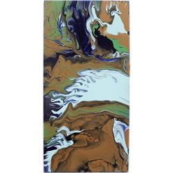 Original Drip Oil Painting by Savarese