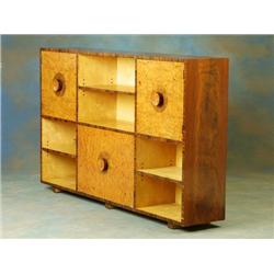 Skåp, almrot/mahohny/palisander, Otto Schulz, Boe