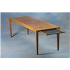 Image 1 : Soffbord, palisander, utdragbar svart laminatskiv