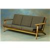 Image 1 : Soffa, ek, Hans J Wegner, brännmärkt: Getama Geds