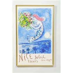 Marc Chagall, affisch, "La bai des anges", 1962, 