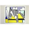 Image 2 : Roy Lichtenstein, triptyk, "Cow goes abstract", 6