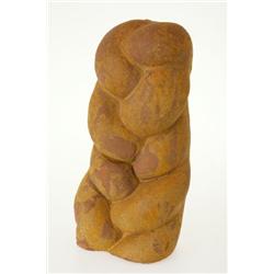 Skulptur, lergods, Hertha Hillfon, sign. H Hillfo