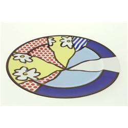 Tallrik, porslin, Roy Lichtenstein, Rosenthal, si