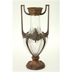 Golvurna, vitmetall/glas, WMF, Wurtenbergische Me