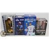 Image 1 : SET OF 4 BOBBLE HEADS NEW IN BOX