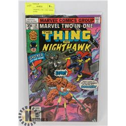 VINTAGE MARVEL 2 IN 1 THE THING & NIGHTHAWK