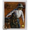 Image 1 : COWBOY BY CHOICE METAL SIGN