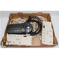 FLAT OF SURGE PROTECTORS INCLUDING APC