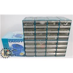 2 NUT & BOLT ORGANIZERS 1 NEW & 1 UPGRADABLE /