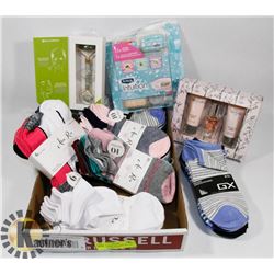 NEW SOCKS 9-10 43, JADE ROLLER, SCHICK CARTRIDGES