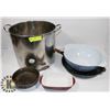 Image 1 : CAMPING COOK SET CAST IRON ETC