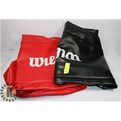 LOT OF 2 WILSON GOLF TRAVELLING BAGS