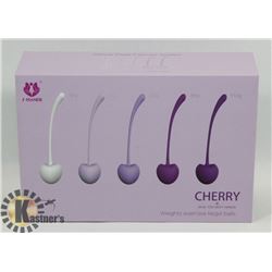 NEW 5PC CHERRY SHAPE ASSORTED WEIGHT