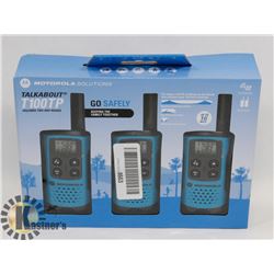 3 SET MOTOROLA SOLUTIONS TALKABOUT T100TP