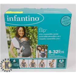 NEW INFANTINO FLIP 4 IN 1 CONVERTIBLE CARRIER