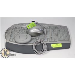 MICROSOFT KEYBOARD WITH DONGLE/MOUSE