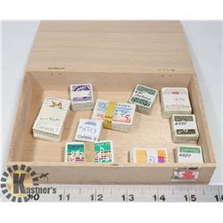 CIGAR BOX WITH 10 X 100 BUNDLES & CATALOGUED