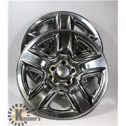 LOT OF 4 18" HUB CAPS