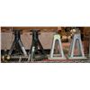 Image 1 : 2 PAIRS OF AXLE STANDS.