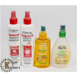 BAG OF ASSORTED HAIR PRODUCTS