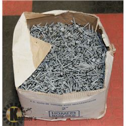 BOX OF 2" ROOF NAILS WITH NEO/WASHER