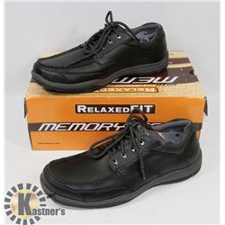 SKETCHERS RELAXED FIT MEMORY FOAM BLACK SZ 11