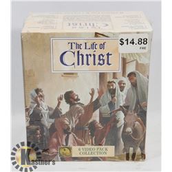 THE LIFE OF CHRIST 6 VIDEO PACK COLLECTION