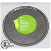 Image 1 : PAIR OF NEW 12" PIZZA PANS - ONE REGULAR AND ONE