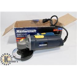 4 NEW MASTERCRAFT 4 1/2 AMP ANGLE GRINDER WITH 2
