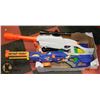 Image 1 : BOX W/ VARIOUS NERF GUNS AND EXTRA MAGS.