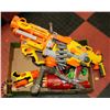 Image 1 : BOX W/ VARIOUS NERF GUNS.