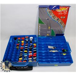 VINTAGE HOT WHEELS 100 CAR CARRYING CASE DISPLAY.