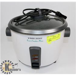 BLACK & DECKER RICE COOKER
